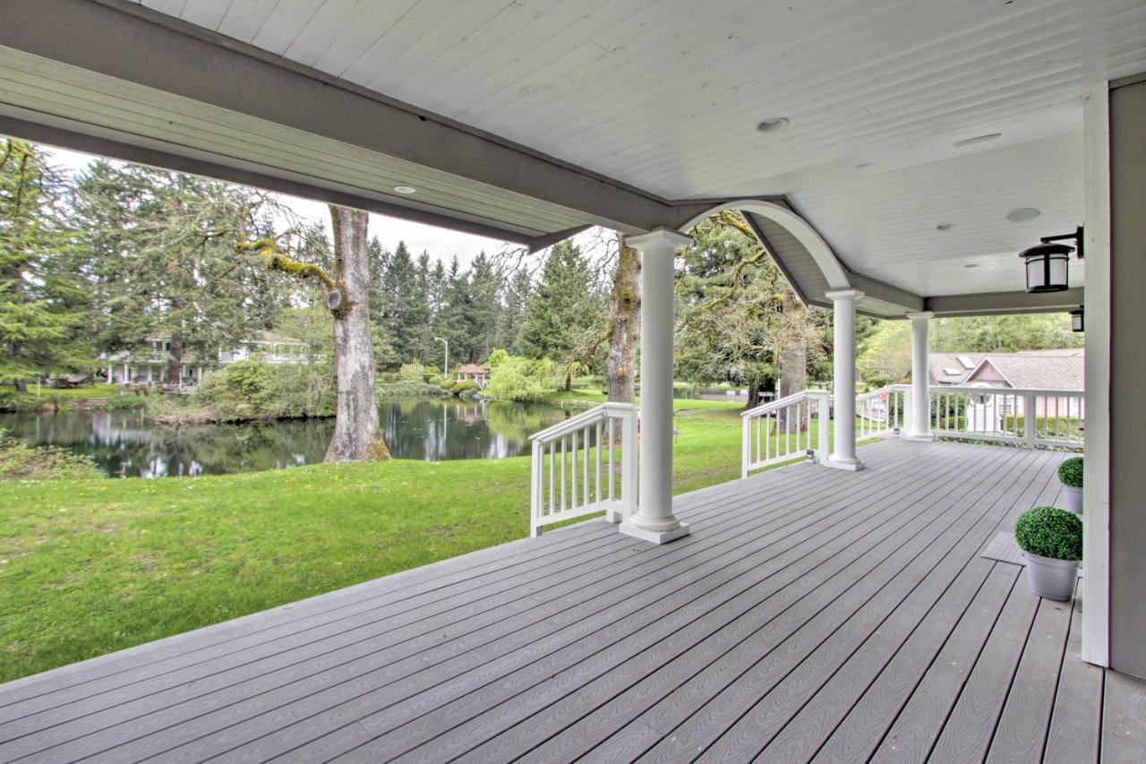 Contemporary Tacoma Cottage With Deck And Pond! المظهر الخارجي الصورة